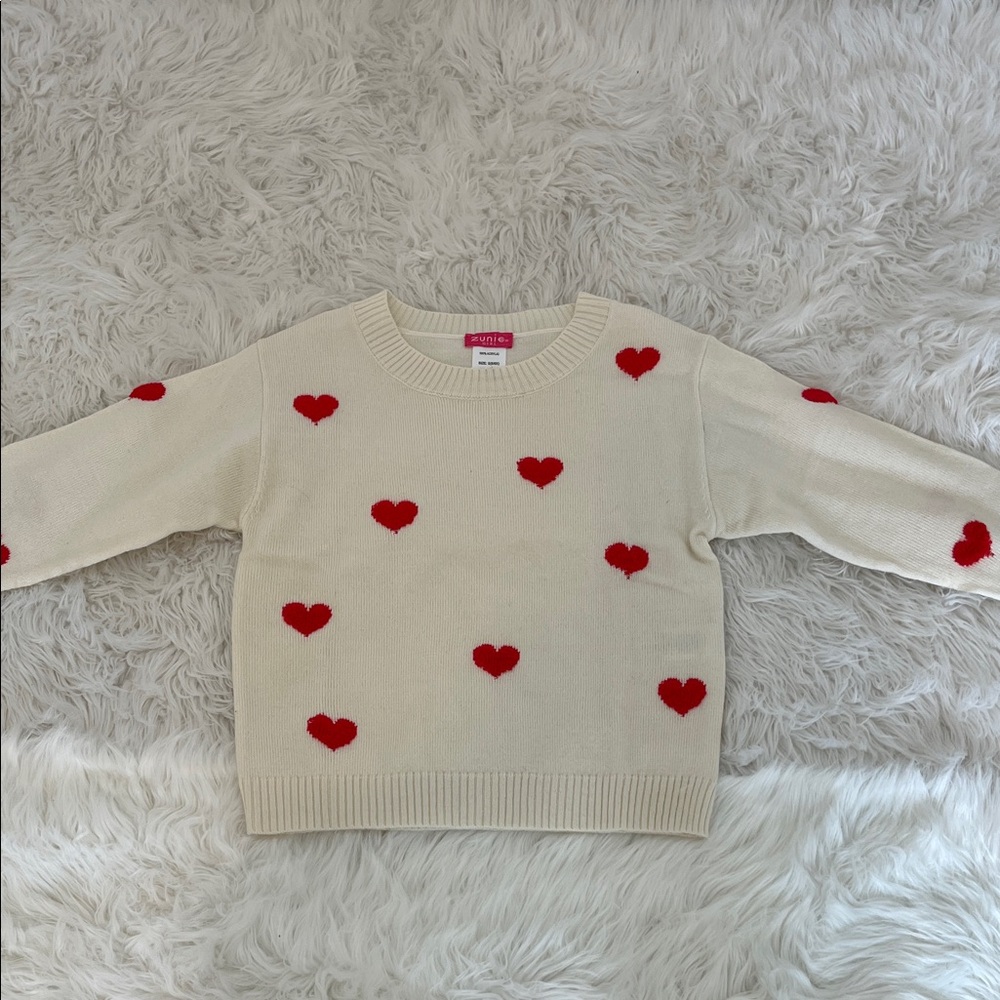 Zunie Cream Knit Sweater